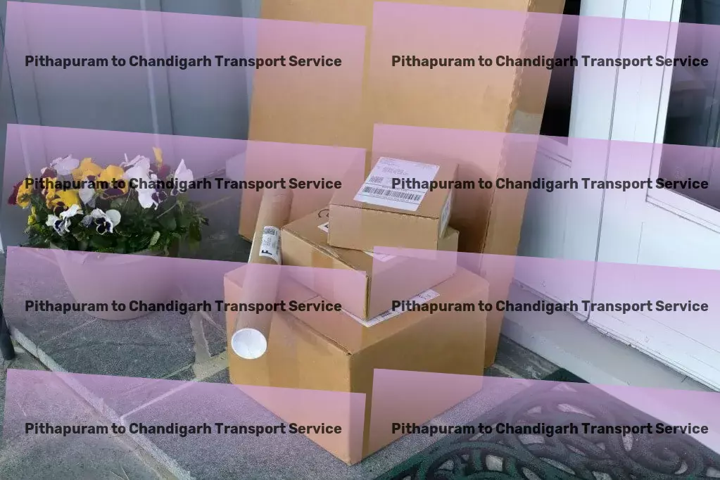 Pithapuram to Chandigarh Part Load Transport Embrace efficiency and reliability in your Indian logistics operations. - High-capacity logistics services